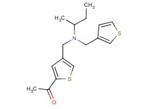 1-(4-{[sec-butyl(3-thienylmethyl)amino]methyl}-2-thienyl)ethanone