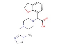 2,3-dihydro-1-benzofuran-7-yl{4-[(1-methyl-1H-imidazol-2-yl)methyl]piperazin-1-yl}acetic acid