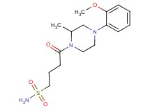 4-[4-(2-methoxyphenyl)-2-methyl-1-piperazinyl]-4-oxo-1-butanesulfonamide