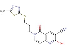 2-hydroxy-6-{3-[(5-methyl-1,3,4-thiadiazol-2-yl)thio]propyl}-5-oxo-5,6-dihydro-1,6-naphthyridine-3-carbonitrile