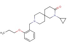 2-cyclopropyl-9-(2-propoxybenzyl)-2,9-diazaspiro[5.5]undecan-3-one