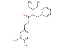 3-(3,4-dimethylphenyl)-N-[1-(hydroxymethyl)propyl]-N-(pyridin-2-ylmethyl)propanamide