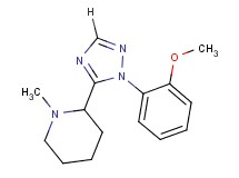 2-[1-(2-methoxyphenyl)-1H-1,2,4-triazol-5-yl]-1-methylpiperidine