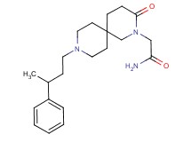 2-[3-oxo-9-(3-phenylbutyl)-2,9-diazaspiro[5.5]undec-2-yl]acetamide