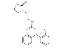 3-(2-chlorophenyl)-N-[2-(2-oxo-1,3-oxazolidin-3-yl)ethyl]-3-phenylpropanamide