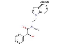 (2S)-2-hydroxy-N-[2-(1H-indol-1-yl)ethyl]-N-methyl-2-phenylacetamide