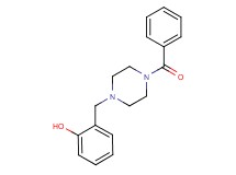 2-[(4-benzoylpiperazin-1-yl)methyl]phenol