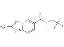 2-methyl-N-(2,2,2-trifluoroethyl)imidazo[1,2-a]pyridine-6-carboxamide