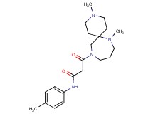 3-(3,7-dimethyl-3,7,11-triazaspiro[5.6]dodec-11-yl)-N-(4-methylphenyl)-3-oxopropanamide