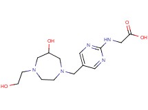 N-(5-{[6-hydroxy-4-(2-hydroxyethyl)-1,4-diazepan-1-yl]methyl}pyrimidin-2-yl)glycine