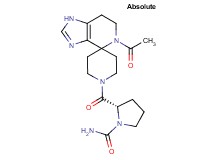 (2S)-2-[(5-acetyl-1,5,6,7-tetrahydro-1'H-spiro[imidazo[4,5-c]pyridine-4,4'-piperidin]-1'-yl)carbonyl]pyrrolidine-1-carboxamide