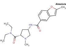 (4S)-N,N-diethyl-1-methyl-4-{[(2-methyl-1-benzofuran-5-yl)carbonyl]amino}-L-prolinamide