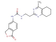 N-[2-(4-methyl-5,6,7,8-tetrahydroquinazolin-2-yl)ethyl]-N'-(1-oxo-1,3-dihydro-2-benzofuran-5-yl)urea
