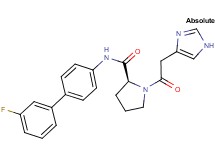 N-(3'-fluorobiphenyl-4-yl)-1-(1H-imidazol-4-ylacetyl)-L-prolinamide