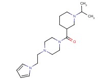 1-[(1-isopropyl-3-piperidinyl)carbonyl]-4-[2-(1H-pyrrol-1-yl)ethyl]piperazine
