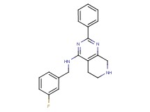 N-(3-fluorobenzyl)-2-phenyl-5,6,7,8-tetrahydropyrido[3,4-d]pyrimidin-4-amine