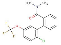 2'-chloro-N,N-dimethyl-5'-(trifluoromethoxy)biphenyl-2-carboxamide