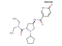 N-{(3R,5S)-1-cyclopentyl-5-[(diethylamino)carbonyl]pyrrolidin-3-yl}-6-oxo-1,6-dihydropyridine-3-carboxamide
