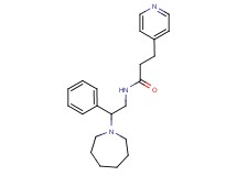 N-(2-azepan-1-yl-2-phenylethyl)-3-pyridin-4-ylpropanamide