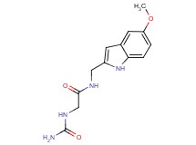 N~2~-(aminocarbonyl)-N~1~-[(5-methoxy-1H-indol-2-yl)methyl]glycinamide