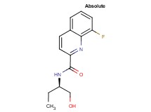 8-fluoro-N-[(1R)-1-(hydroxymethyl)propyl]-2-quinolinecarboxamide