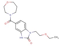 1-(2-ethoxyethyl)-5-(1,4-oxazepan-4-ylcarbonyl)-1,3-dihydro-2H-benzimidazol-2-one