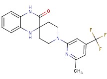 1-[6-methyl-4-(trifluoromethyl)-2-pyridinyl]-1',4'-dihydro-3'H-spiro[piperidine-4,2'-quinoxalin]-3'-one