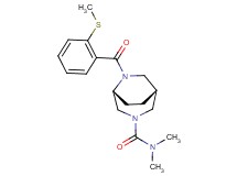 (1R*,5R*)-N,N-dimethyl-6-[2-(methylthio)benzoyl]-3,6-diazabicyclo[3.2.2]nonane-3-carboxamide