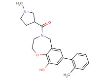 7-(2-methylphenyl)-4-[(1-methylpyrrolidin-3-yl)carbonyl]-2,3,4,5-tetrahydro-1,4-benzoxazepin-9-ol
