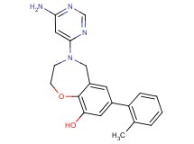 4-(6-aminopyrimidin-4-yl)-7-(2-methylphenyl)-2,3,4,5-tetrahydro-1,4-benzoxazepin-9-ol