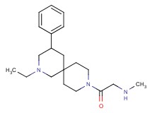 [2-(2-ethyl-4-phenyl-2,9-diazaspiro[5.5]undec-9-yl)-2-oxoethyl]methylamine dihydrochloride