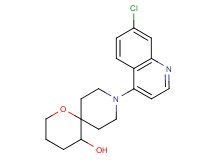 9-(7-chloroquinolin-4-yl)-1-oxa-9-azaspiro[5.5]undecan-5-ol