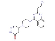 5-{4-[2-(2-aminoethyl)-4-quinazolinyl]-1-piperazinyl}-3(2H)-pyridazinone dihydrochloride