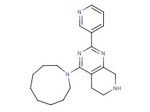 4-azonan-1-yl-2-pyridin-3-yl-5,6,7,8-tetrahydropyrido[3,4-d]pyrimidine