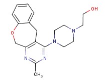 2-[4-(2-methyl-5,11-dihydro[1]benzoxepino[3,4-d]pyrimidin-4-yl)piperazin-1-yl]ethanol
