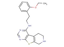 N-[2-(2-ethoxyphenyl)ethyl]-5,6,7,8-tetrahydropyrido[4',3':4,5]thieno[2,3-d]pyrimidin-4-amine dihydrochloride