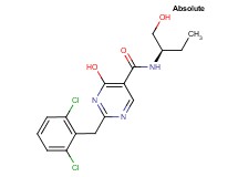 2-(2,6-dichlorobenzyl)-4-hydroxy-N-[(1R)-1-(hydroxymethyl)propyl]pyrimidine-5-carboxamide