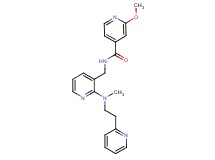 2-methoxy-N-({2-[methyl(2-pyridin-2-ylethyl)amino]pyridin-3-yl}methyl)isonicotinamide