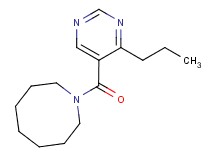 1-[(4-propylpyrimidin-5-yl)carbonyl]azocane