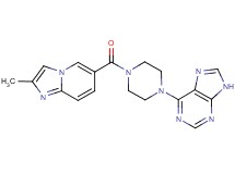 6-{4-[(2-methylimidazo[1,2-a]pyridin-6-yl)carbonyl]piperazin-1-yl}-9H-purine