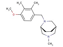 (1S*,5R*)-6-(4-methoxy-2,3-dimethylbenzyl)-3-methyl-3,6-diazabicyclo[3.2.2]nonane