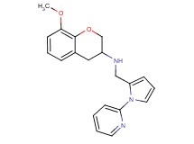 (8-methoxy-3,4-dihydro-2H-chromen-3-yl){[1-(2-pyridinyl)-1H-pyrrol-2-yl]methyl}amine