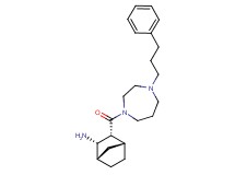 (rel-(1S,2S,3R,4R)-3-{[4-(3-phenylpropyl)-1,4-diazepan-1-yl]carbonyl}bicyclo[2.2.1]hept-2-yl)amine dihydrochloride