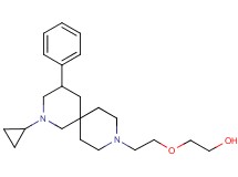 2-[2-(2-cyclopropyl-4-phenyl-2,9-diazaspiro[5.5]undec-9-yl)ethoxy]ethanol