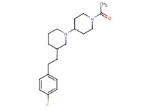 1'-acetyl-3-[2-(4-fluorophenyl)ethyl]-1,4'-bipiperidine