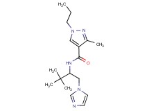 N-[1-(1H-imidazol-1-ylmethyl)-2,2-dimethylpropyl]-3-methyl-1-propyl-1H-pyrazole-4-carboxamide