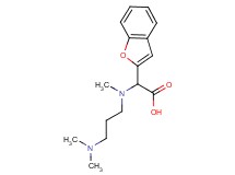 1-benzofuran-2-yl[[3-(dimethylamino)propyl](methyl)amino]acetic acid