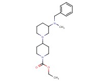 ethyl 3-[benzyl(methyl)amino]-1,4'-bipiperidine-1'-carboxylate