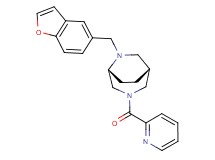 (1R*,5R*)-6-(1-benzofuran-5-ylmethyl)-3-(pyridin-2-ylcarbonyl)-3,6-diazabicyclo[3.2.2]nonane