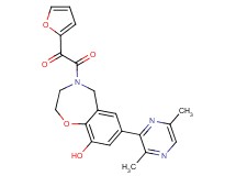 2-[7-(3,6-dimethylpyrazin-2-yl)-9-hydroxy-2,3-dihydro-1,4-benzoxazepin-4(5H)-yl]-1-(2-furyl)-2-oxoethanone